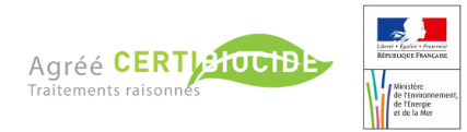 Agréé Certi Biocide